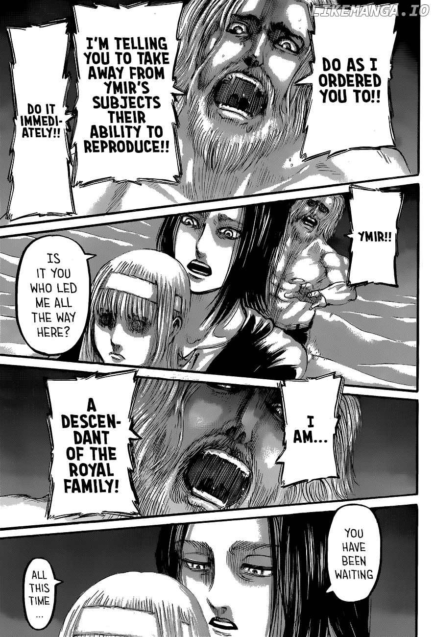 Attack on Titan, Chapter 122 image 34